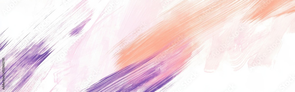 Poster minimalist pencil strokes create harmonious blend of colors in abstract composition with pastel shad