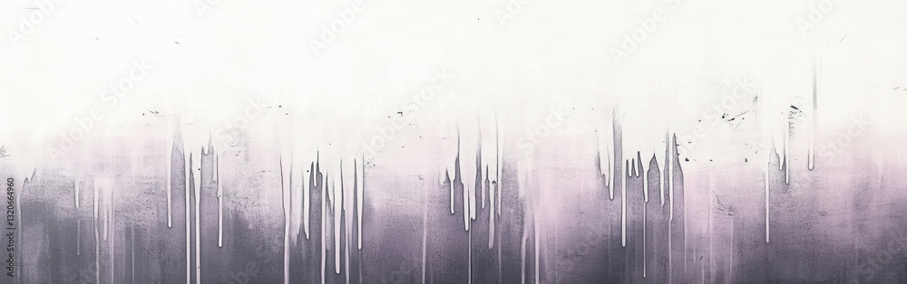 Poster Elegant gradient of pencil strokes creating a natural abstract landscape with soft transitions and depth