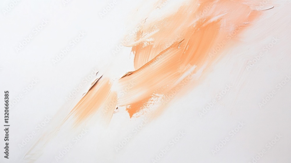 Poster Elegant strokes of pencil on clean white canvas showcase artistic creativity in a serene workspace during daytime