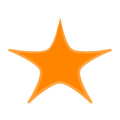 Obraz premium Star shape icon