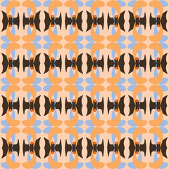 Abstract Vector Seamless Pattern Digital Paper – Modern Geometric Background, Repeating Decorative Design, Stylish Graphic Texture for Scrapbooking, Printing, and Web Design