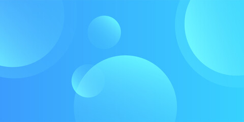 Abstract background, colorful. Blue gradations, circle effect style. Modern background, memphis. Eps 10