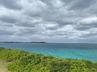 西平安名崎の風景