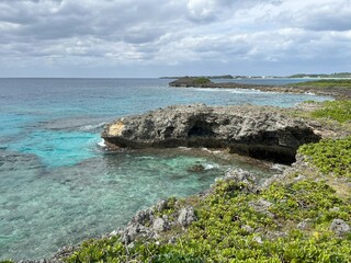西平安名崎の風景