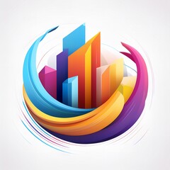 modern new logo or icon suitable as cover or banner