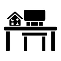 Fototapeta premium classroom Solid icon