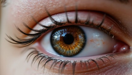 Obraz premium close up of a eye.