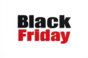 Promotional message for holiday shopping event highlighting Black Friday sales and discounts