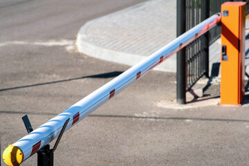 Automated Barrier Gate System Set Up at Facility Entrance for Better Control and Security