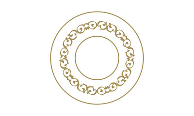 Decor original logo design element for company vector image