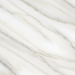 Obraz premium Elegant White Marble Texture with Natural Veins