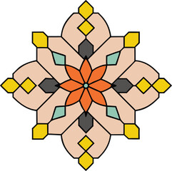 Ornate Geometric Mandala Design Vector Art – Intricate & Stunning Illustration