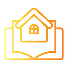 preschool Line Gradient Icon