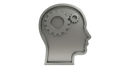 Isolated Metallic Head with Gears