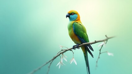 Naklejka premium Birds PNG background