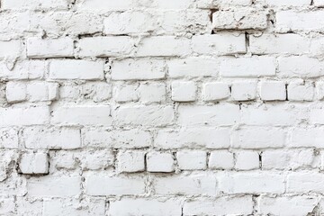 Fototapeta premium Sleek white brick surface ideal for contemporary interiors and stylish decor concepts