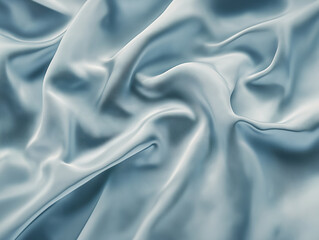 Obraz premium Smooth elegant light blue silk or satin luxury cloth texture background