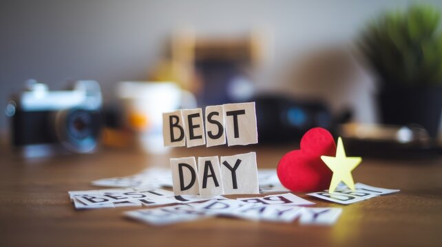 Best Day Ever: A Memorable Day Captured in a Heartfelt Still Life Photography