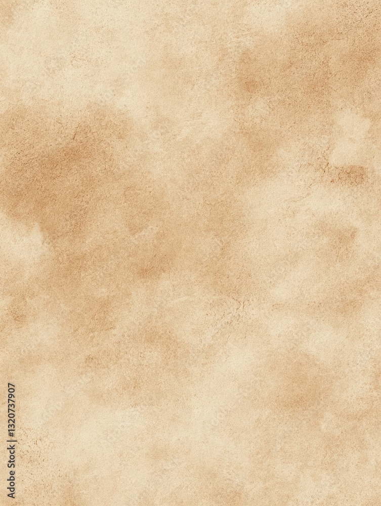 Poster Elegant aged paper texture in soft earthy tones creating a vintage and nostalgic backdrop with a calm mood