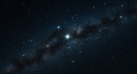 Obraz premium universe starry sky