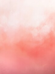 Fototapeta premium Artistic Watercolor Blend in Shades of Peach Background with Dreamy Texture for Digital Designs