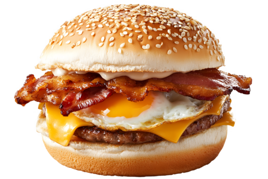 Bacon Egg Cheeseburger