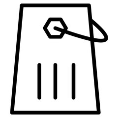 Label Price Pricing Line Icon