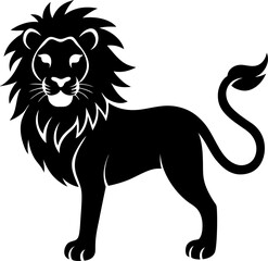 Lion vector shilhouette Icon.