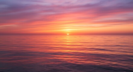 Obraz premium sunset over the sea
