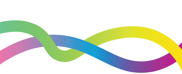 A dynamic and colorful abstract background featuring fluid wavy lines with a vibrant gradient effect, perfect for modern designs, digital art, and creative projects.