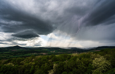 Storm in france