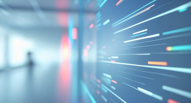 futuristic digital interface technology background