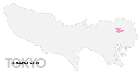 東京都荒川区の位置地図_04