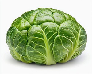 Fototapeta premium cabbage isolated on white background