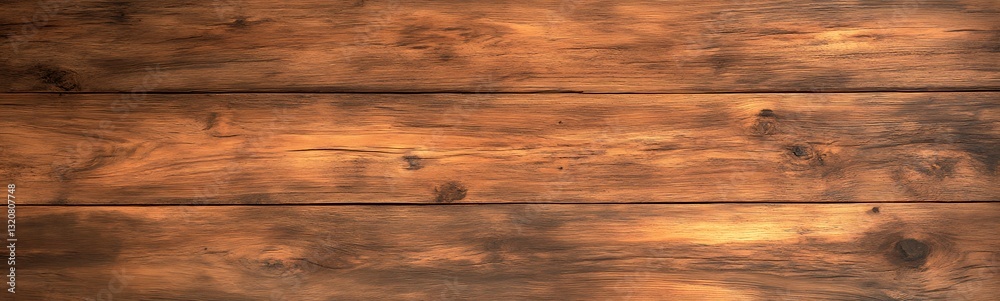 Poster Rustic wooden surface with rich texture and natural patterns.