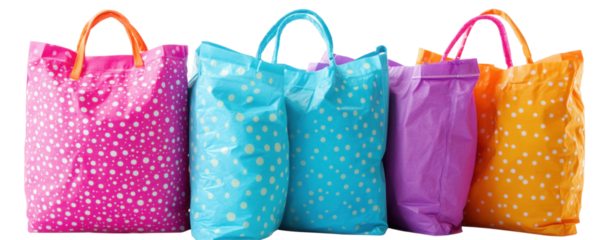 colorful shopping bags