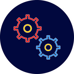Unique Configurations Vector Icon