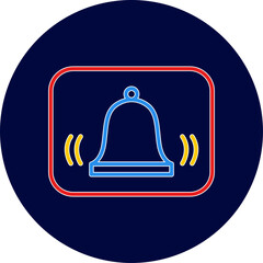 Unique Alarm Vector Icon
