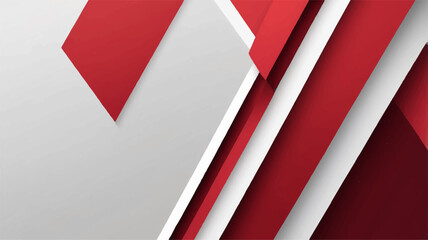 Abstract red background with stripes and space for text.