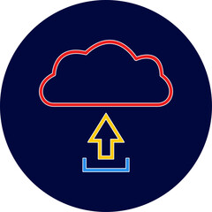Upload to Cloud Icon