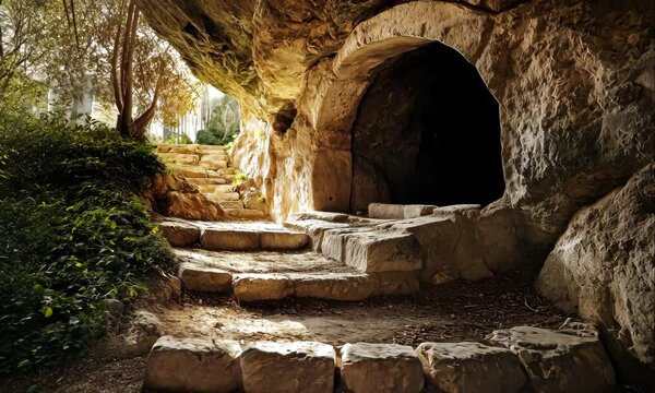 The Tomb Of Jesus Christ. He is Risen
