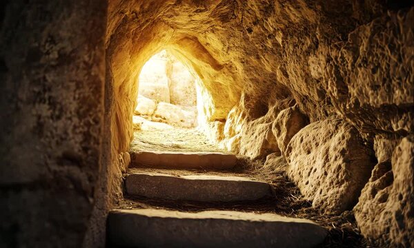 The Tomb Of Jesus Christ. He is Risen