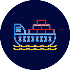 Cargo Ship Icon
