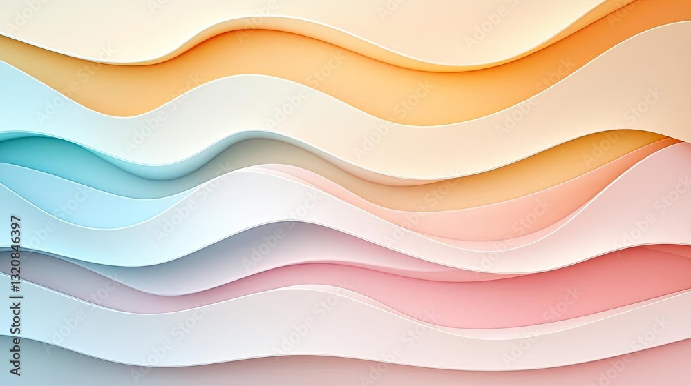 Poster abstract art background concept. colorful wavy abstract background for creative projects and designs