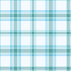 Pastel Pale Sky Blue Seamless Checks with Muted Pale Grey accents Background