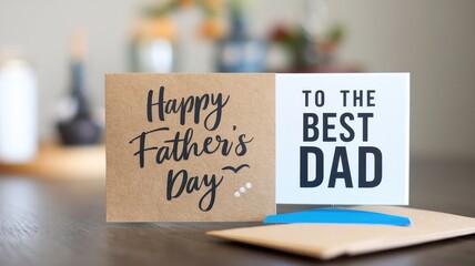 Happy Father's Day Card for the Best Dad