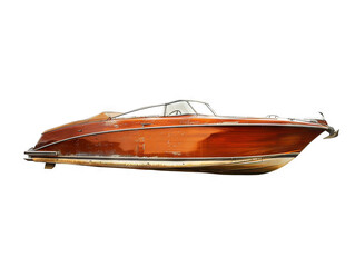 Classic Wooden Riva Aquarama Speedboat: A Timeless Icon of Italian Design