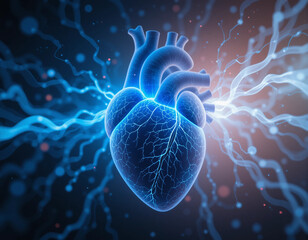 Obraz premium Heart Health – Stunning Cardiovascular Illustrations for Medical and Wellness Concepts