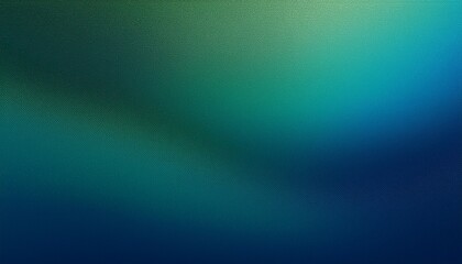 Obraz premium Abstract background. Luxury teal, deep green, and sapphire blue grainy gradient background with soft glowing noise texture. 