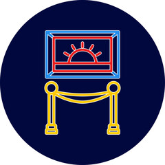 Painting Exhibit Icon